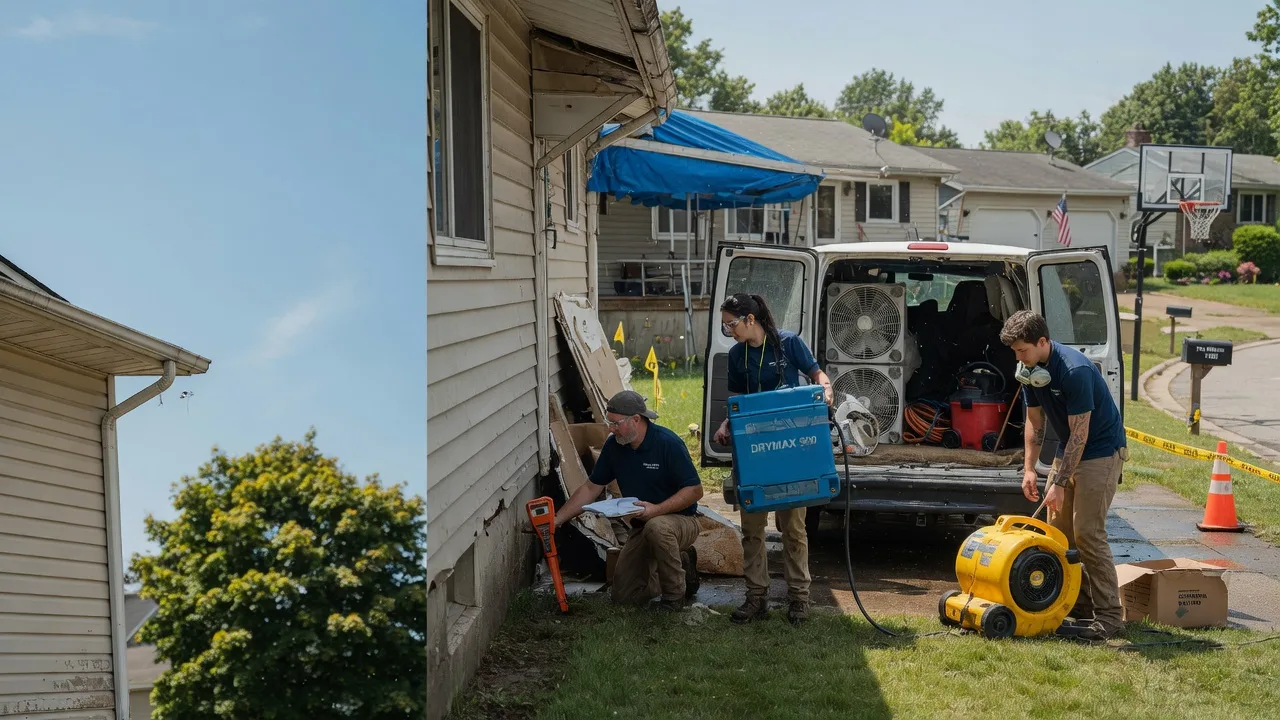 Ceiling Leak Cleanup in South Haven, KS near me